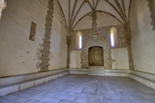 Sala capitular del monasterio de la Valldigna,interior